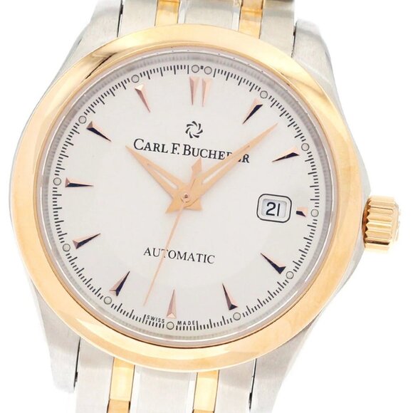 CARL F.BUCHERER Manero Auto Date 00.10911.07.13.21 Automatic Ladies Watch_883785 - Picture 1 of 7